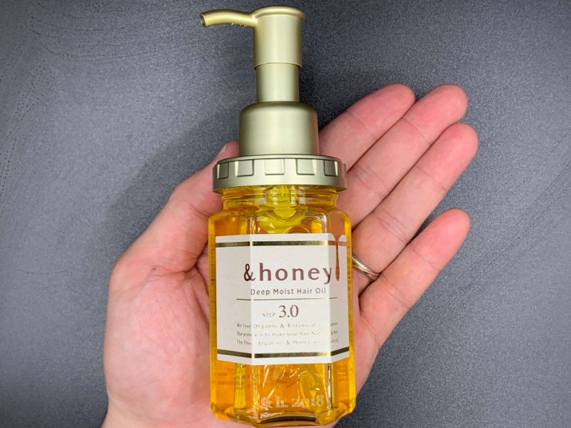 「＆honey」のEXディープモイストヘアオイル3.0を美容師が実際に使ったレビュー記事
